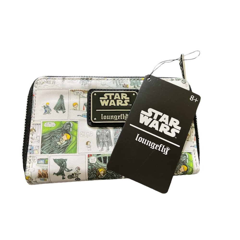 Loungefly Star Wars Darth Vader I Am Your Father Wallet Comic NWT Father’s Day
